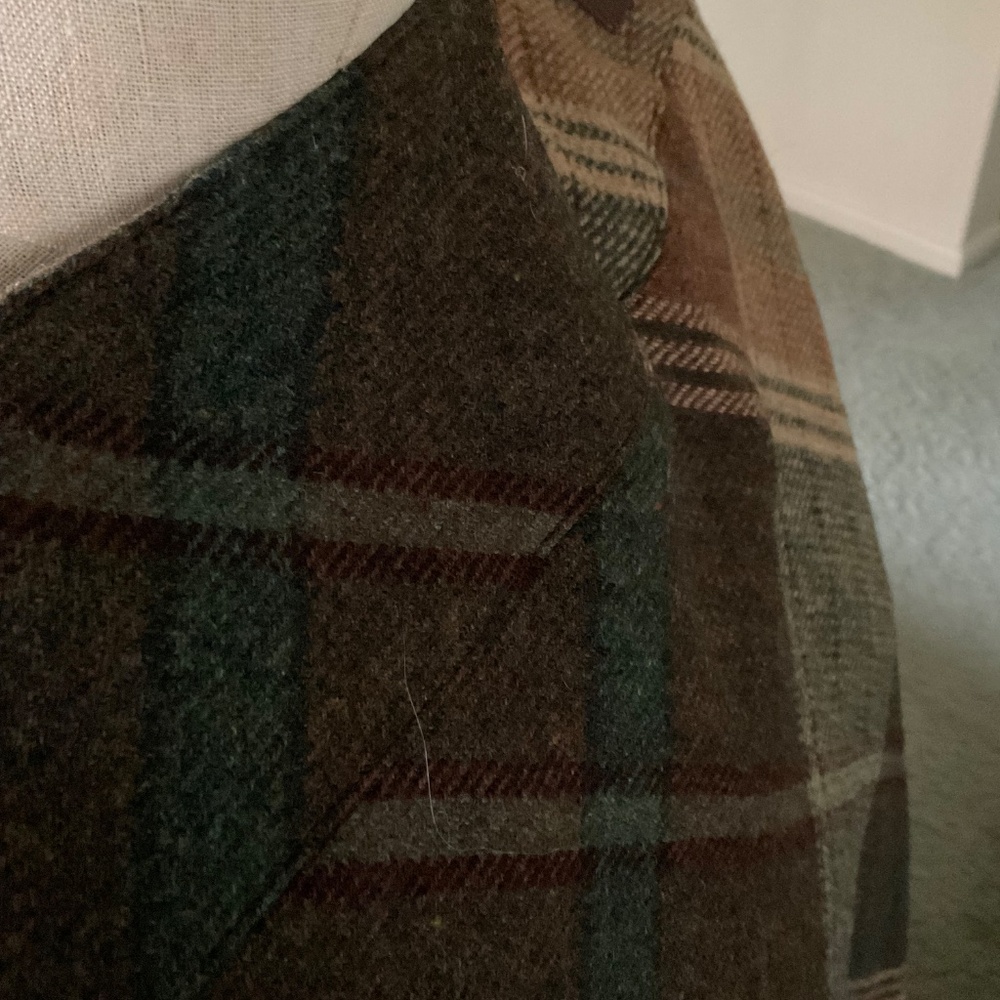 Ralph Lauren Brown Plaid Skirt, size 12 - Picture 6 of 6